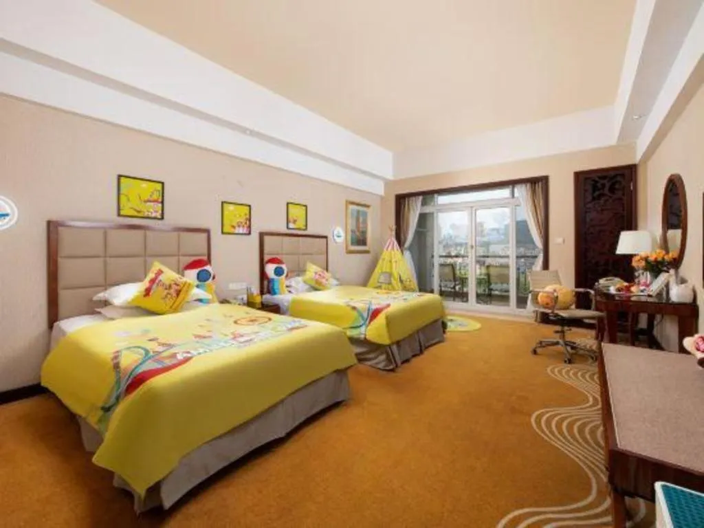 Bed in Country Garden Phoenix Hotel Chaohu