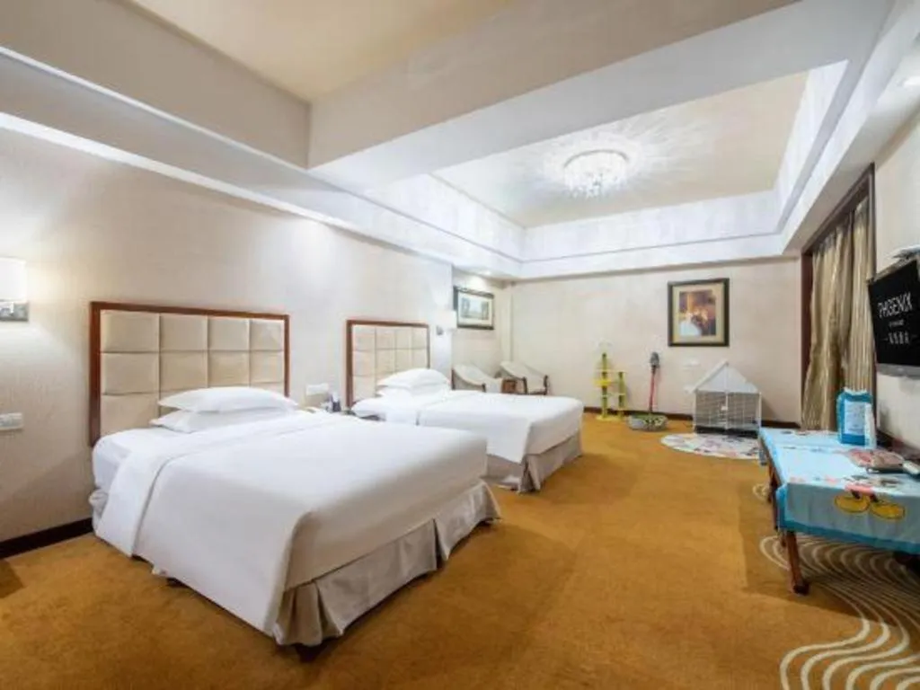 Bed in Country Garden Phoenix Hotel Chaohu