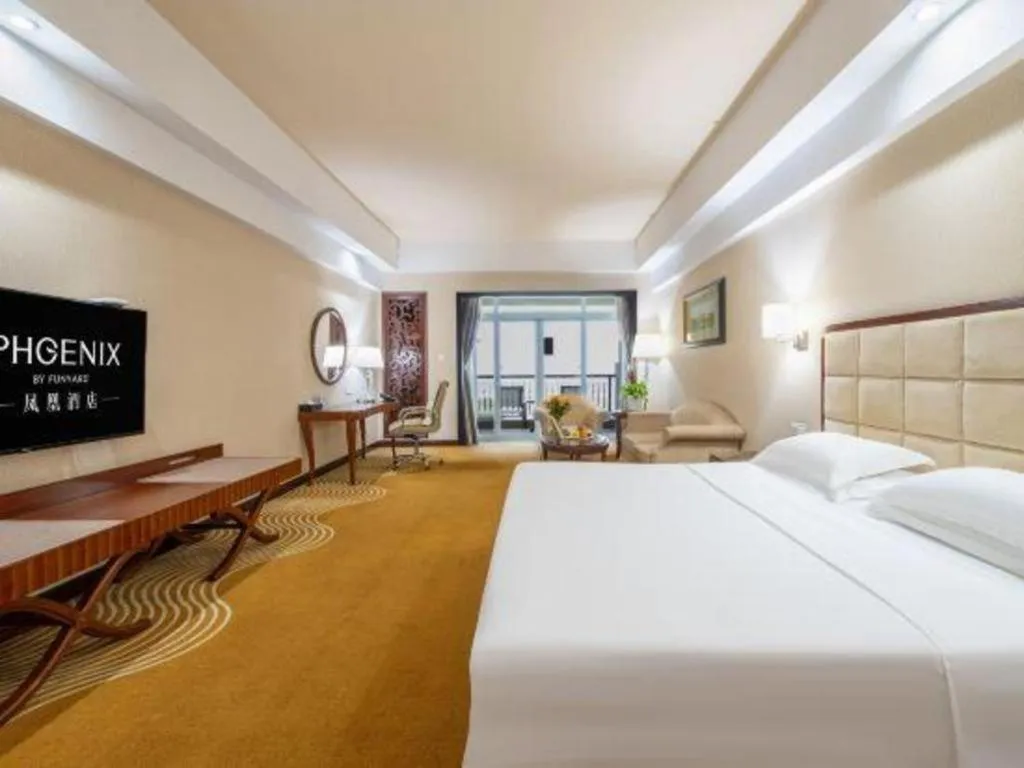 Bed in Country Garden Phoenix Hotel Chaohu