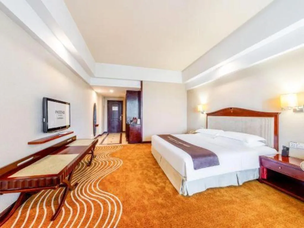 Bed in Country Garden Phoenix Hotel Chaohu