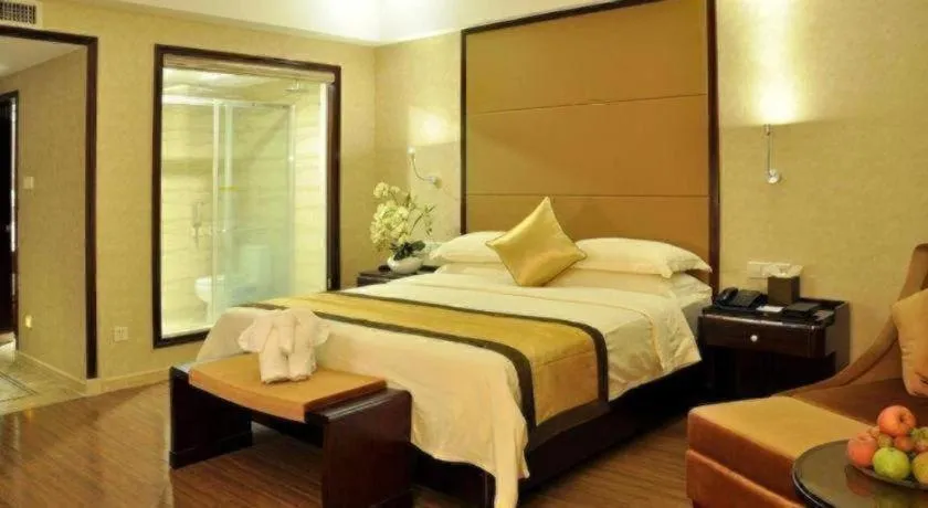 Bed in Haikou Conifer Garden Hotel
