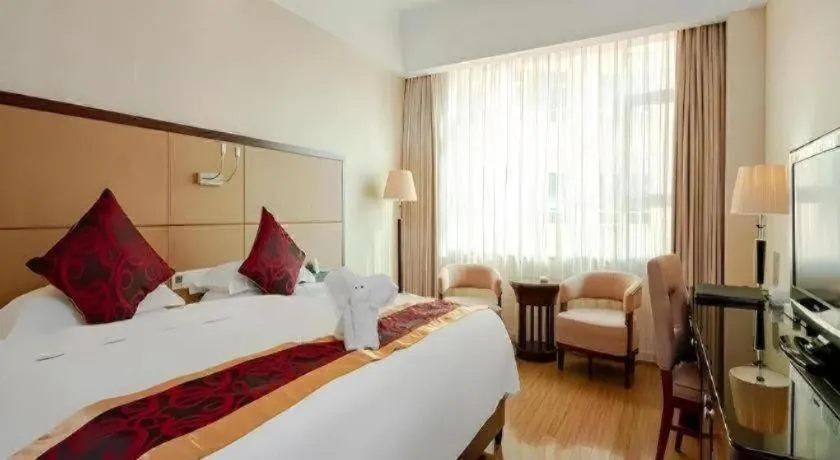 Bed in Haikou Conifer Garden Hotel