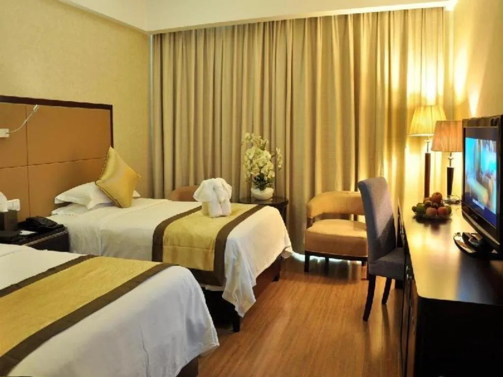 Bed in Haikou Conifer Garden Hotel