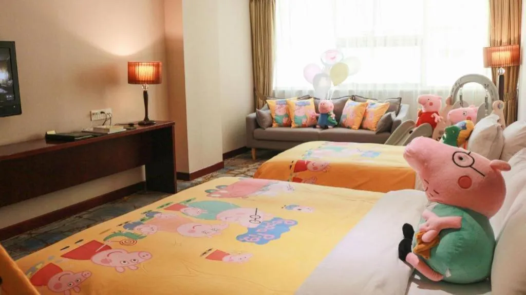 Bed in Langshan Hotel Shenzhen