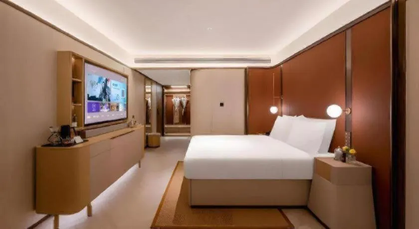 Bed in Lijia Hotel