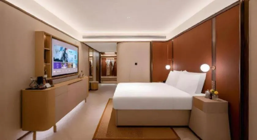 Bed in Lijia Hotel