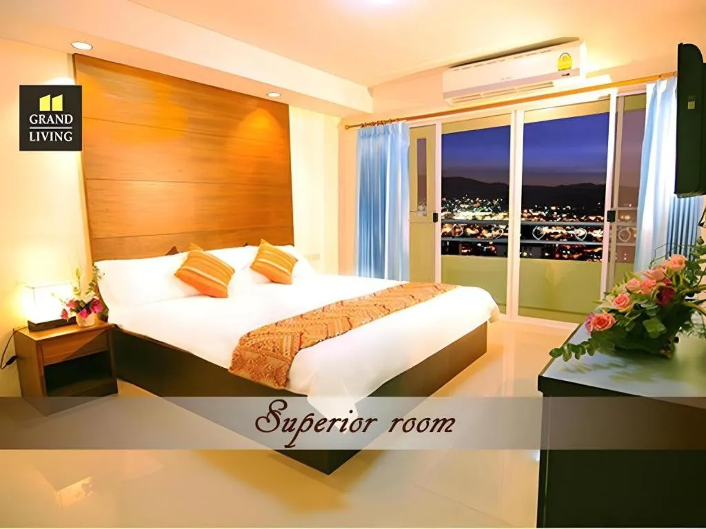 Bed in Grand Living Residence