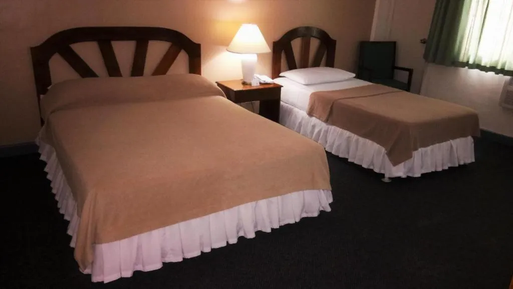 Bed in Adriatico Arms Hotel