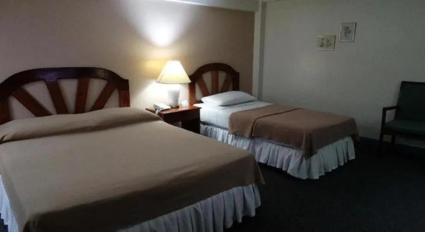 Bed in Adriatico Arms Hotel