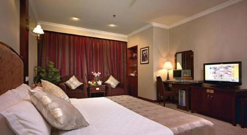 Bed in Chongqing Sunshine Continental Grand Hotel