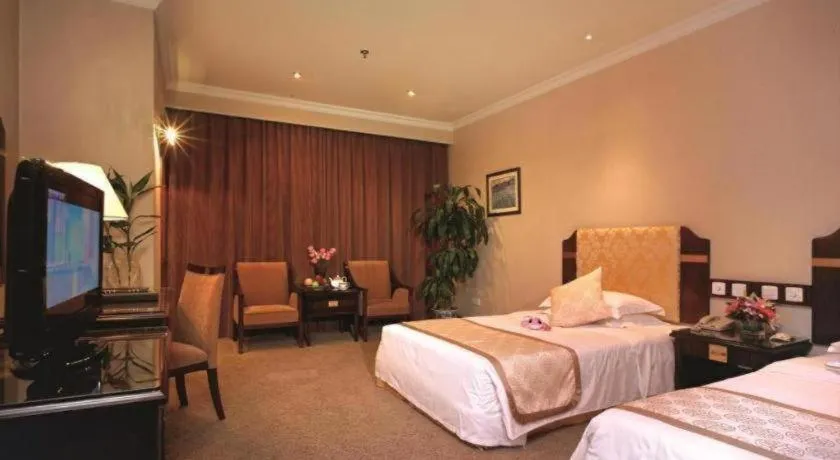 Bed in Chongqing Sunshine Continental Grand Hotel