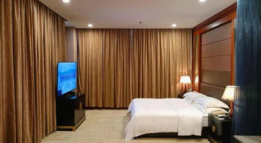 Bed in OSOTTO RECREATION HOTEL