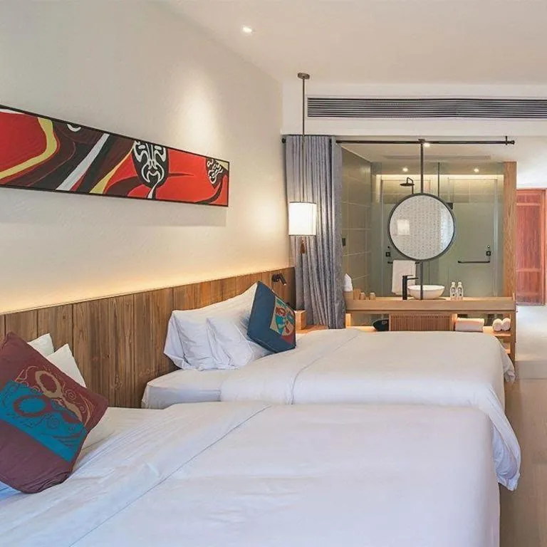 Bed in Grand House Chongqing Dazu Rock Carvings