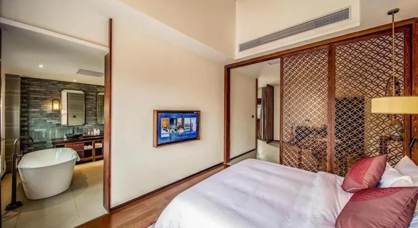 Bed in Grand House Chongqing Dazu Rock Carvings