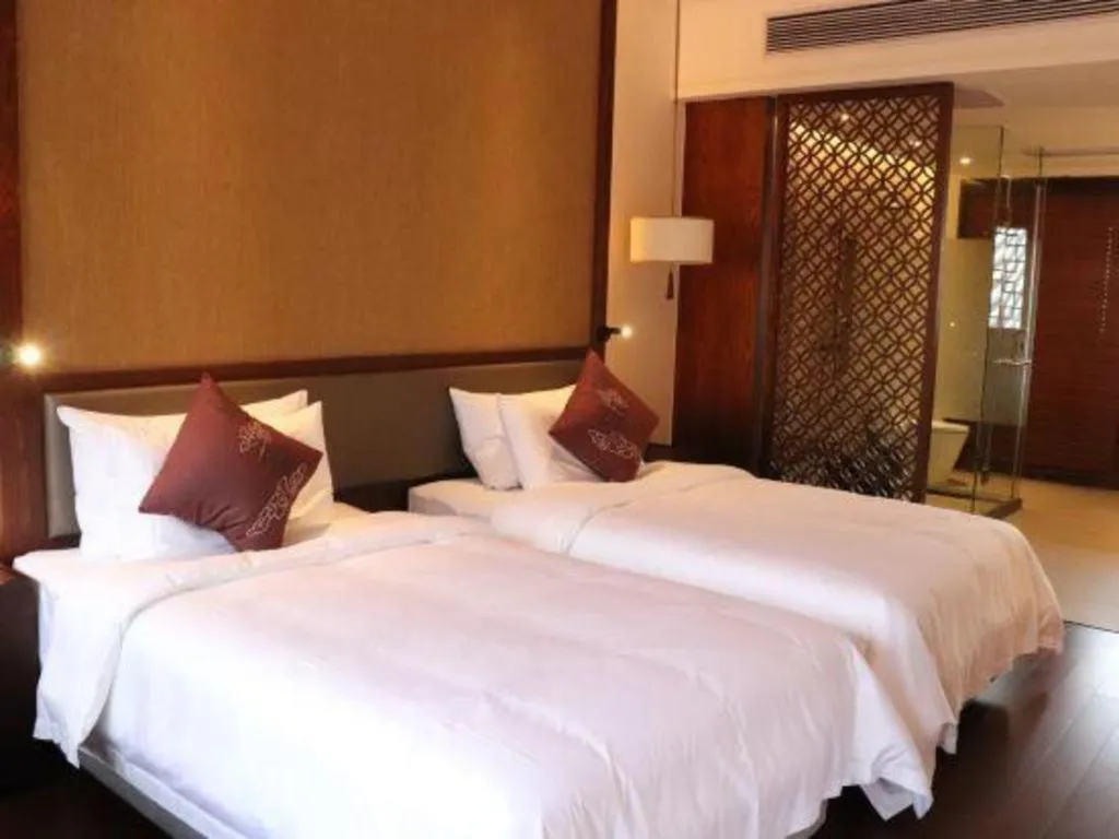 Bed in Grand House Chongqing Dazu Rock Carvings