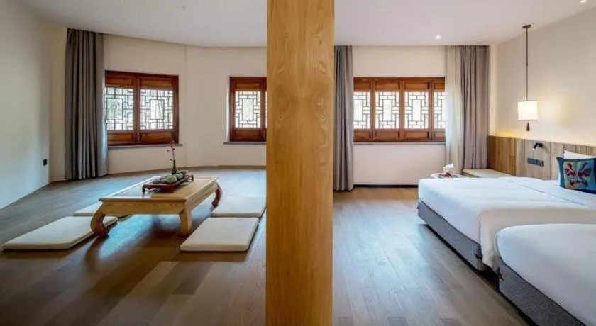 Bed in Grand House Chongqing Dazu Rock Carvings