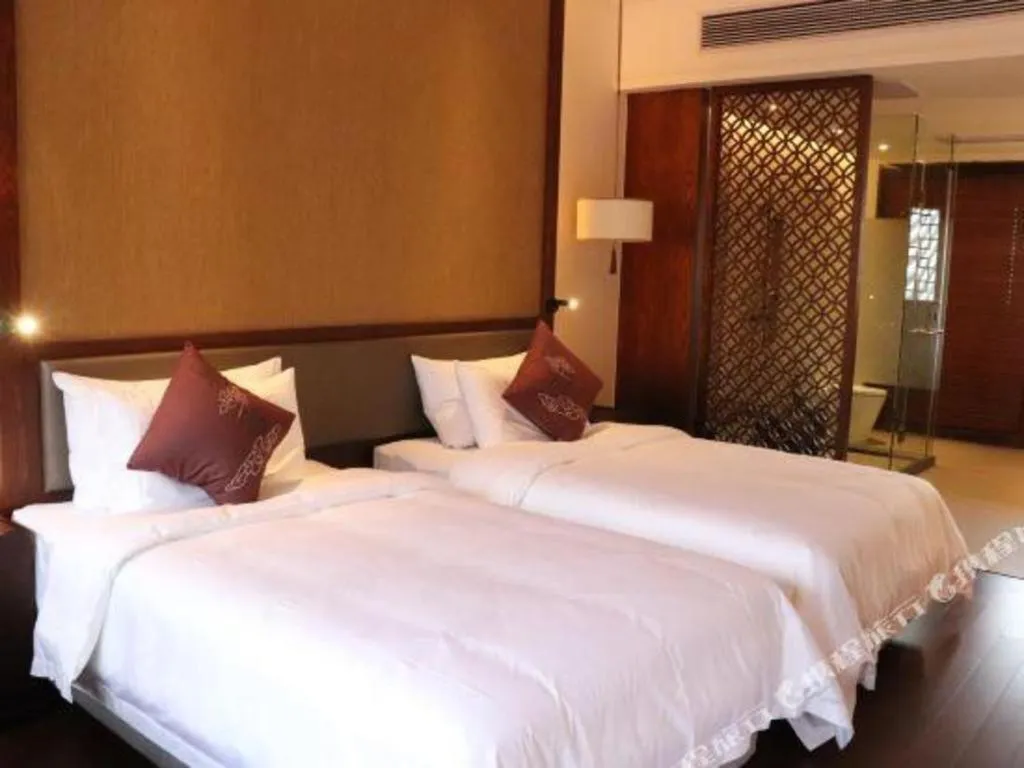 Bed in Grand House Chongqing Dazu Rock Carvings