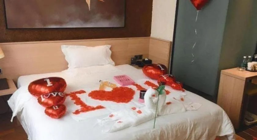 Bed in IU Hotels·Xinyu City Government Xianlai Park