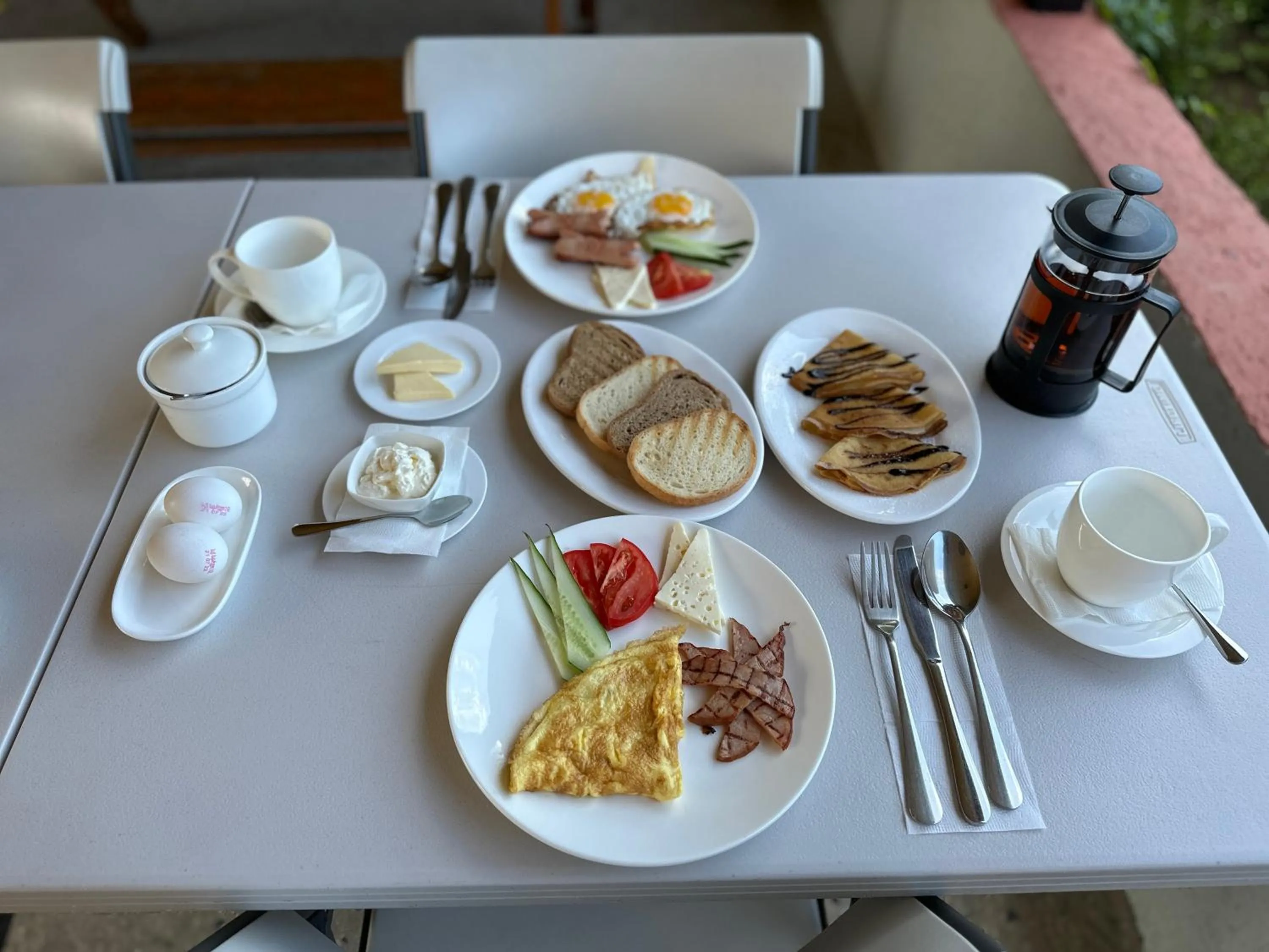 Breakfast in Hotel Mirage Ureki