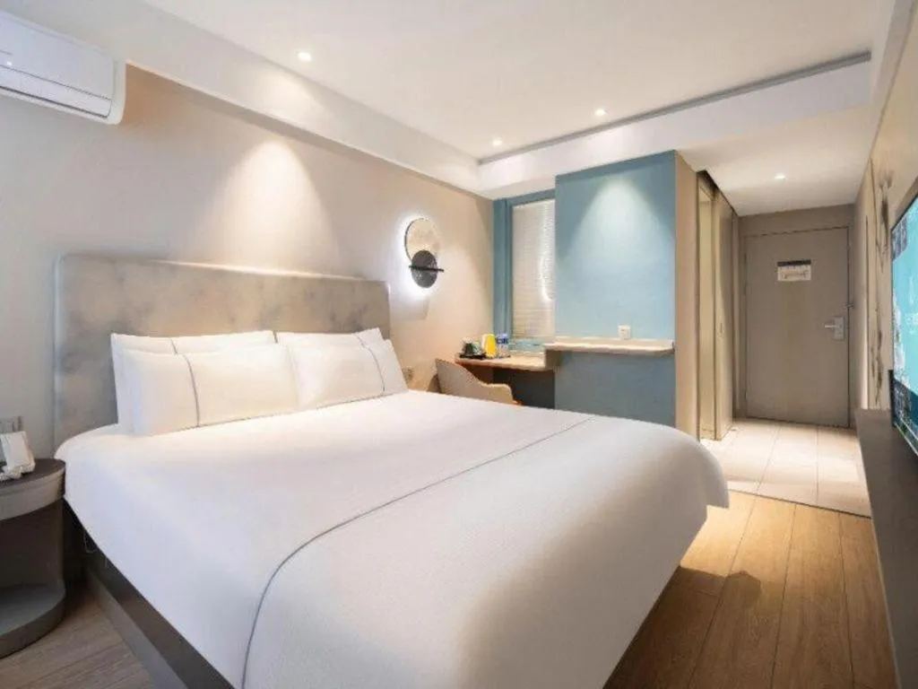 Bed in Magnotel Harbin Medical University First Affiliated Hospital