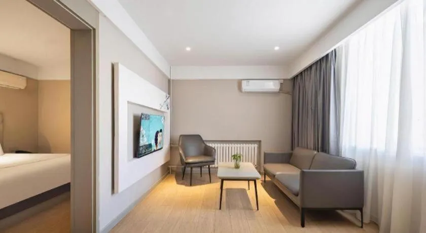 Bed in Magnotel Harbin Medical University First Affiliated Hospital