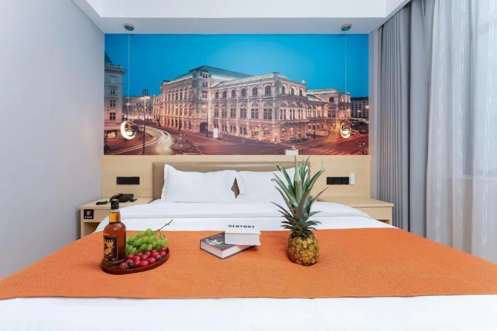 Bed in PAI Hotels·Guide Road Municipal Government