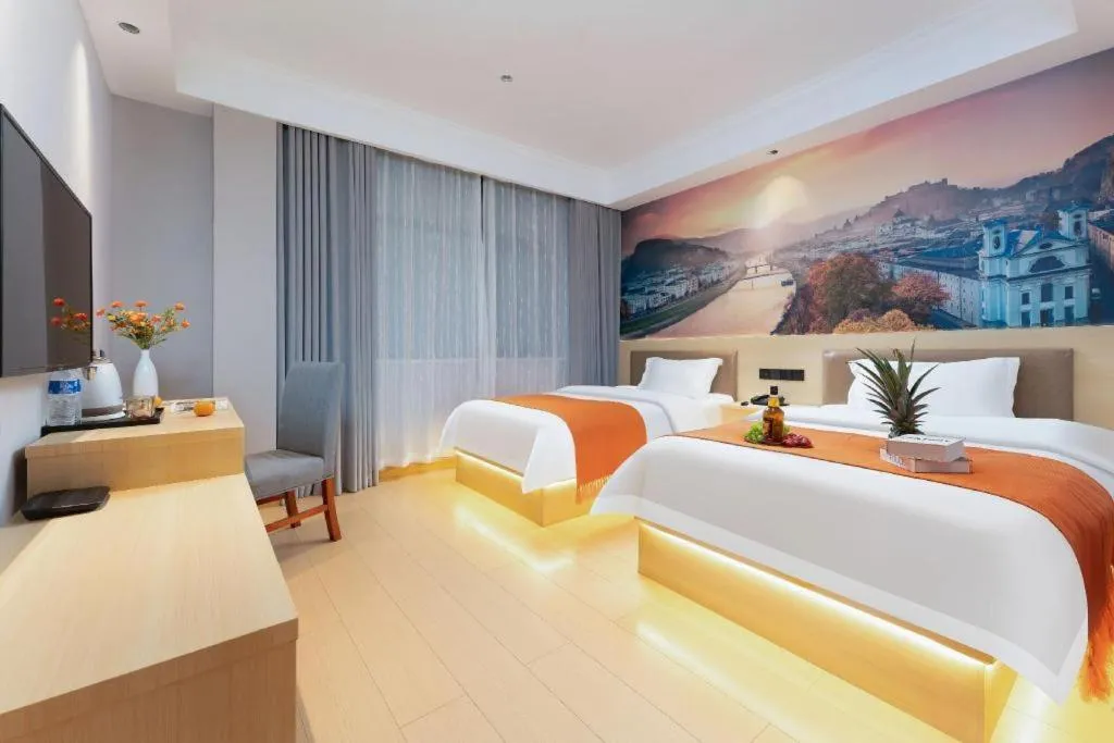Bed in PAI Hotels·Guide Road Municipal Government