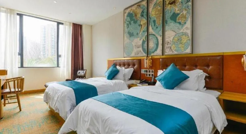 Bed in James Joyce Coffetel·Shanghai New International Expo Cente