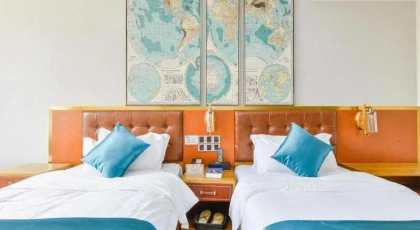 Bed in James Joyce Coffetel·Shanghai New International Expo Cente