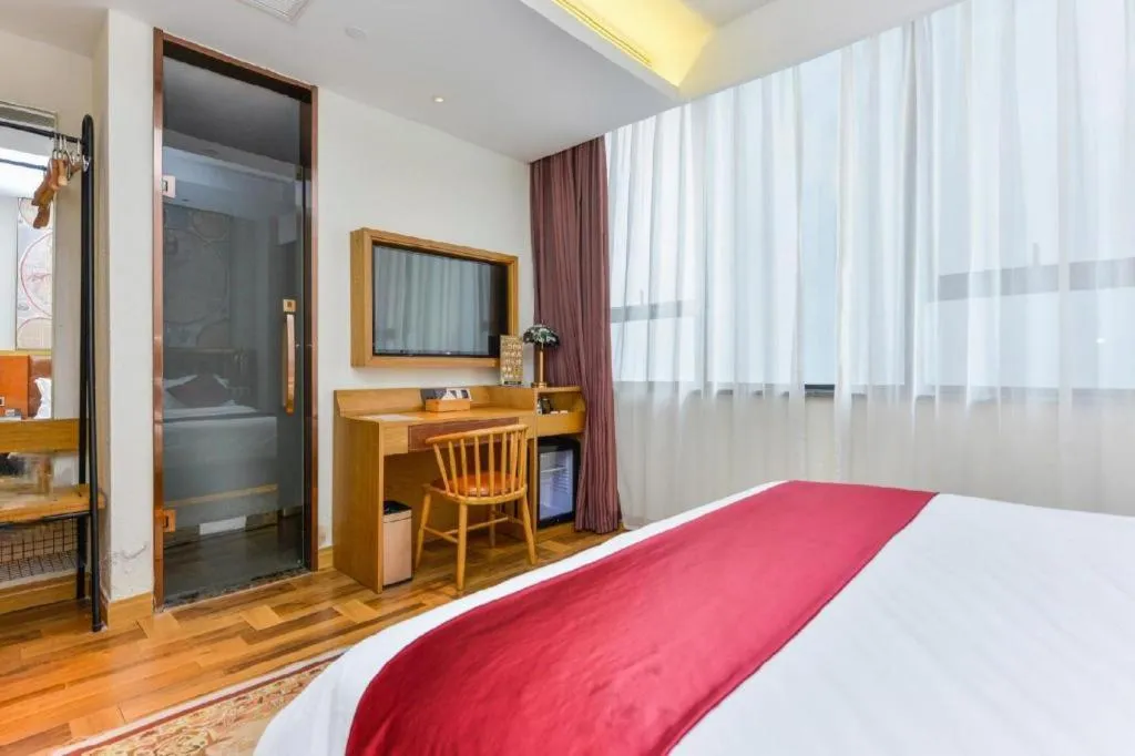 Bed in James Joyce Coffetel·Shanghai New International Expo Cente