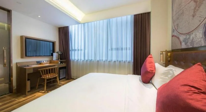 Bed in James Joyce Coffetel·Shanghai New International Expo Cente