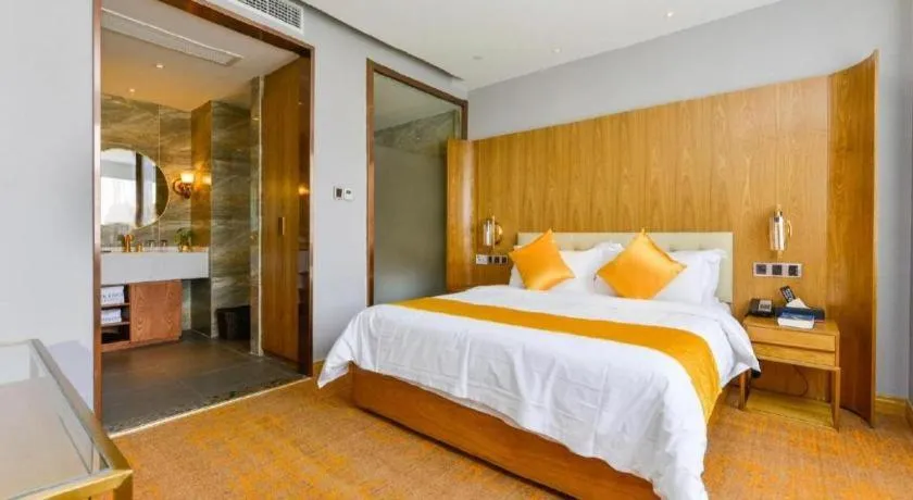 Bed in James Joyce Coffetel·Shanghai New International Expo Cente