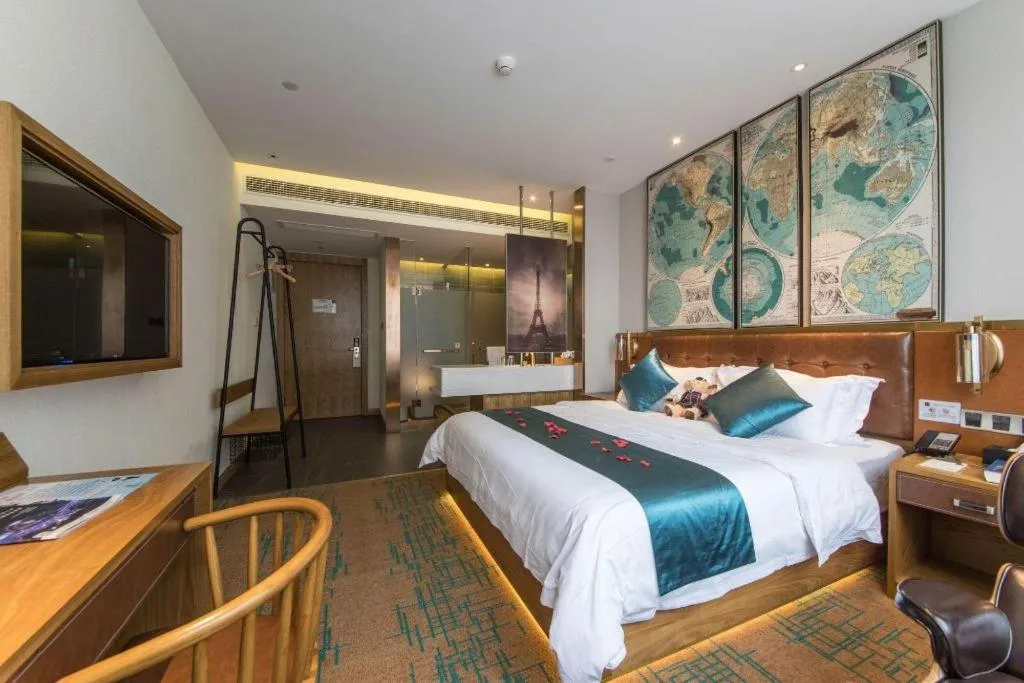 Bed in James Joyce Coffetel·Shanghai New International Expo Cente