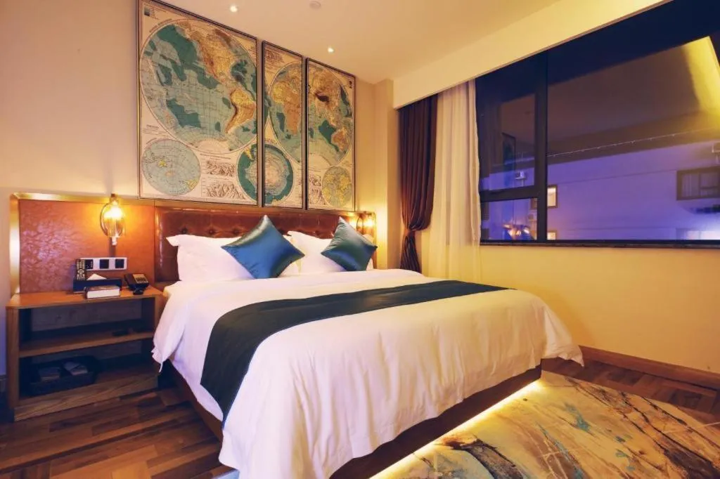 Bed in James Joyce Coffetel·Shanghai New International Expo Cente