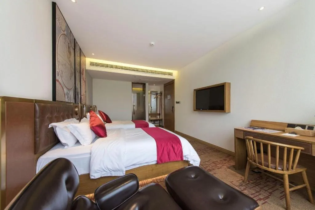 Bed in James Joyce Coffetel·Shanghai New International Expo Cente