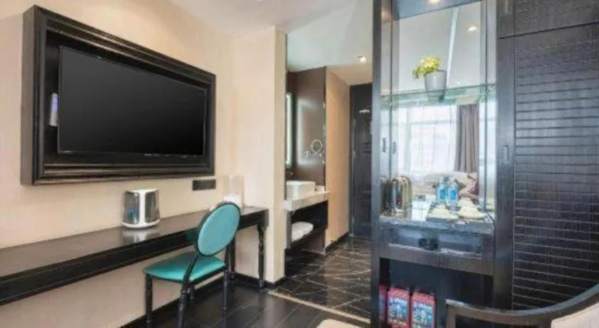 Bed in Xana Hotelle·Xining Dashizi Central Square