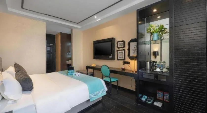 Bed in Xana Hotelle·Xining Dashizi Central Square