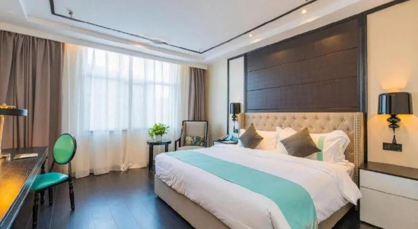 Bed in Xana Hotelle·Xining Dashizi Central Square