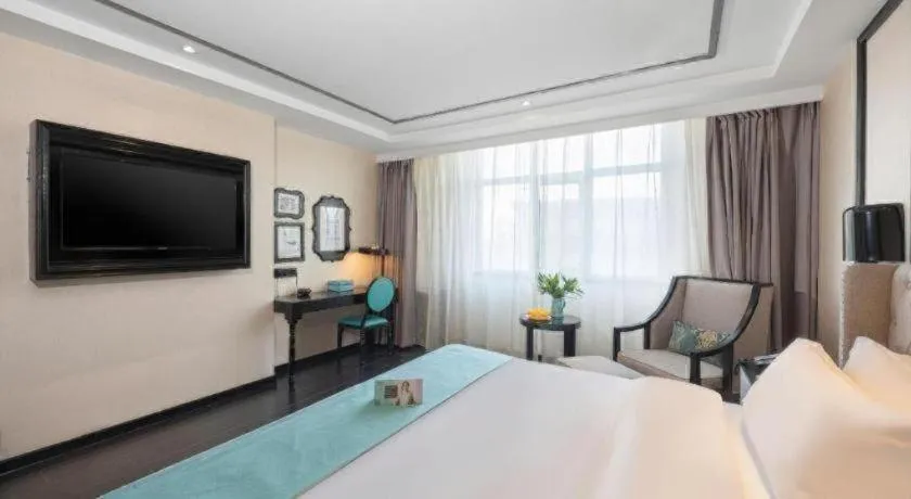 Bed in Xana Hotelle·Xining Dashizi Central Square