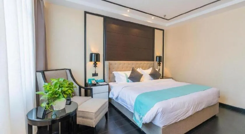 Bed in Xana Hotelle·Xining Dashizi Central Square