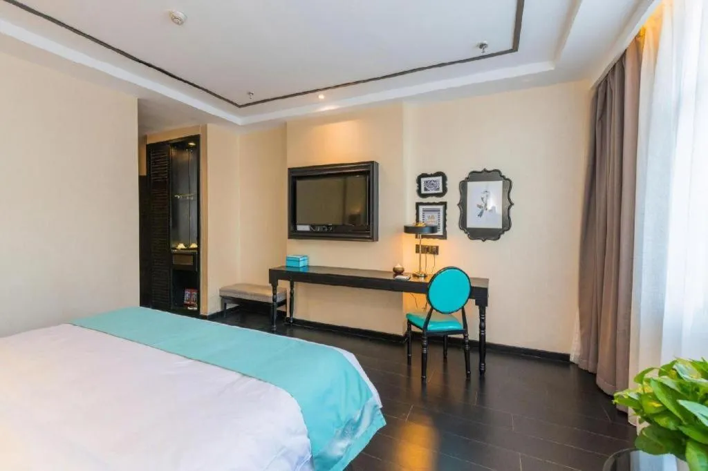 Bed in Xana Hotelle·Xining Dashizi Central Square