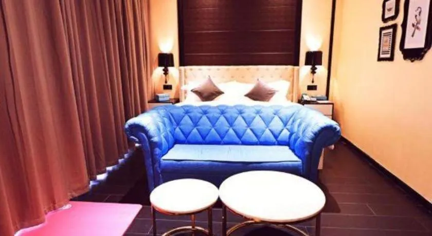 Bed in Xana Hotelle·Xining Dashizi Central Square