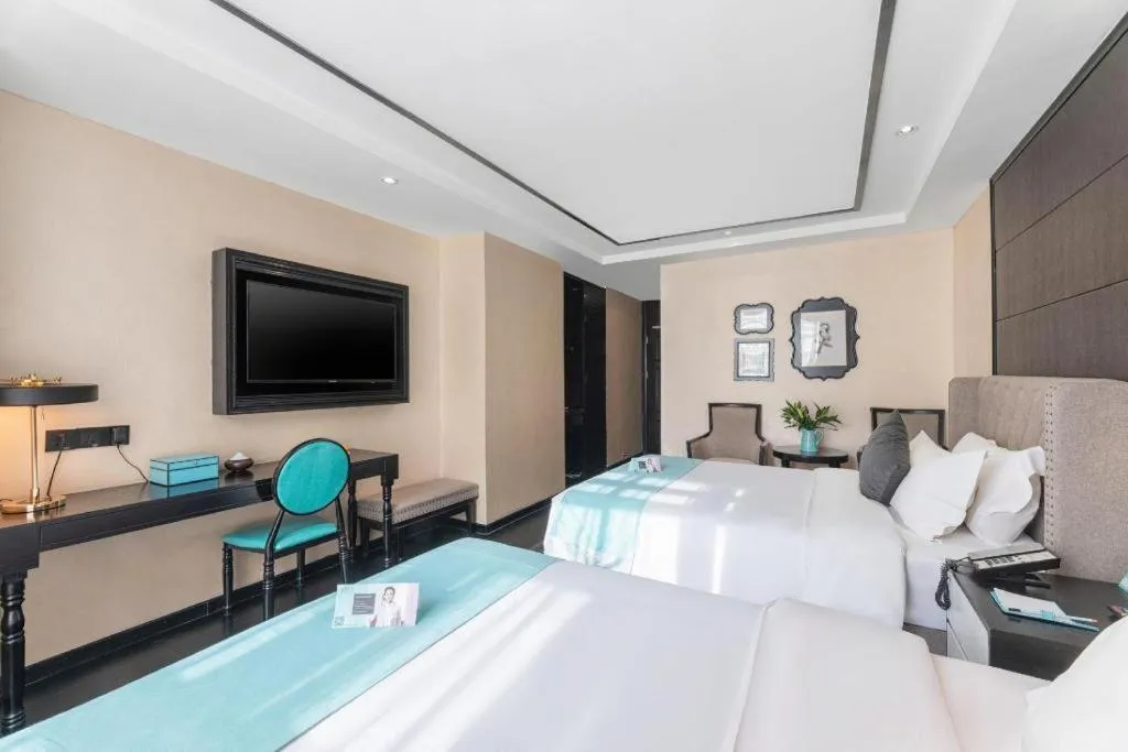 Bed in Xana Hotelle·Xining Dashizi Central Square