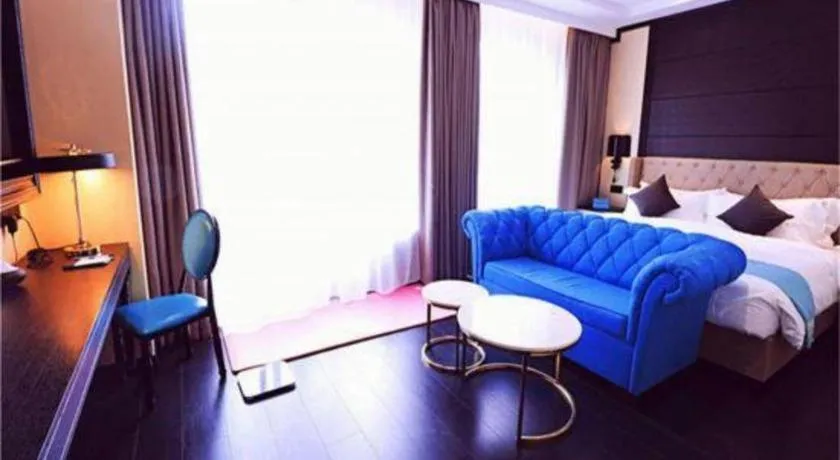 Bed in Xana Hotelle·Xining Dashizi Central Square