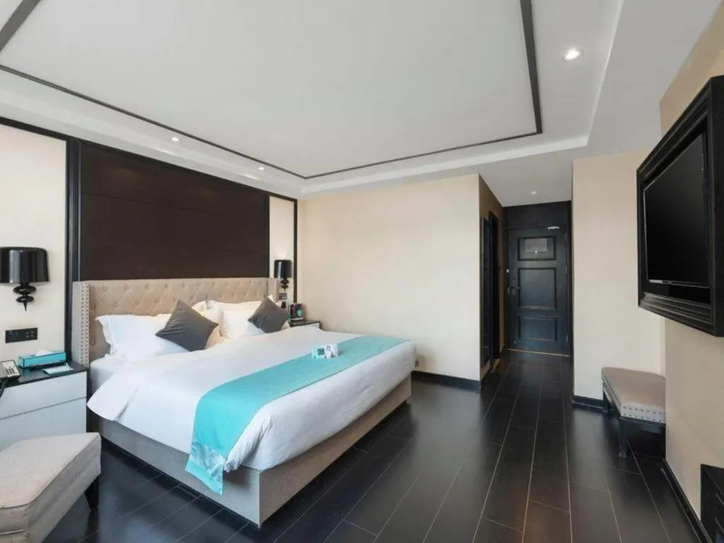 Bed in Xana Hotelle·Xining Dashizi Central Square