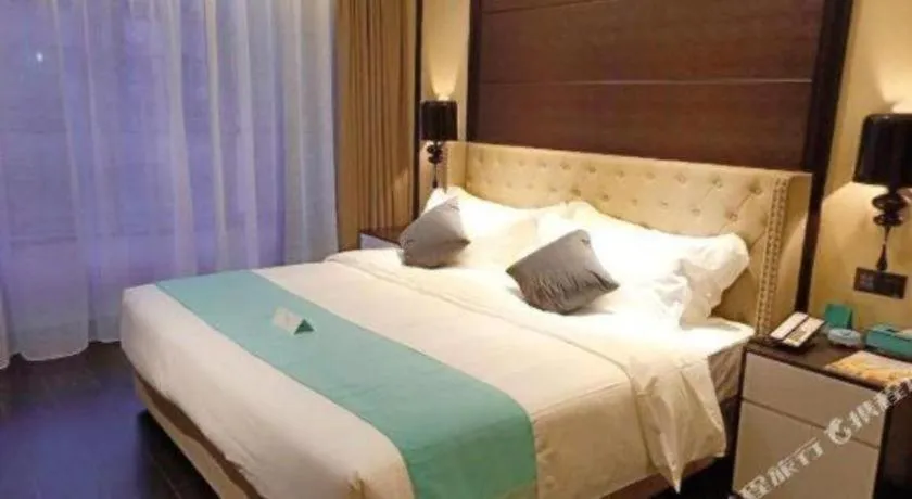 Bed in Xana Hotelle·Xining Dashizi Central Square