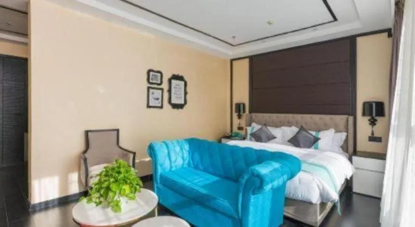 Bed in Xana Hotelle·Xining Dashizi Central Square