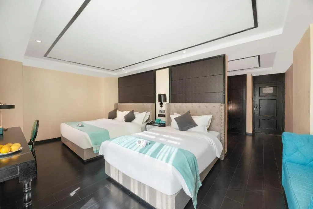 Bed in Xana Hotelle·Xining Dashizi Central Square