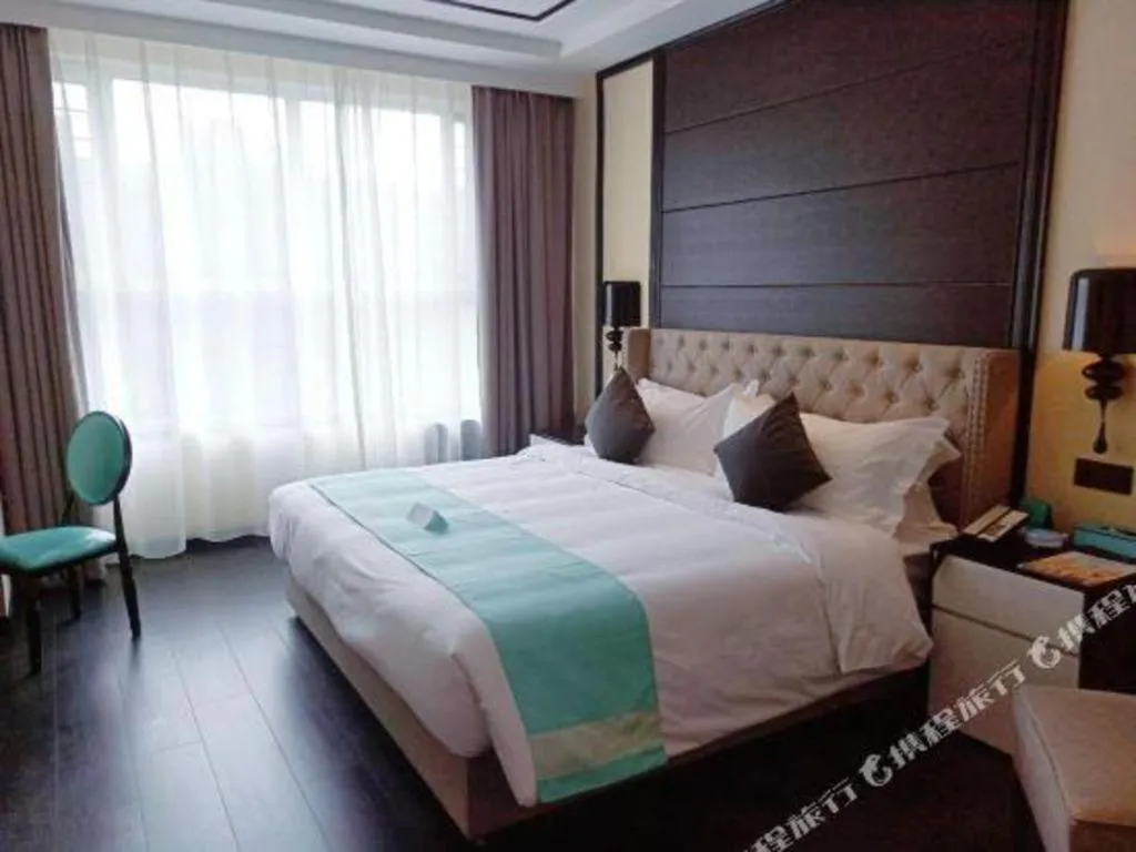 Bed in Xana Hotelle·Xining Dashizi Central Square