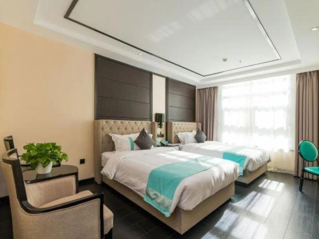Bed in Xana Hotelle·Xining Dashizi Central Square